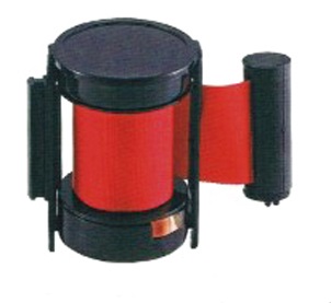 Velvet Ropes para sa wall mount retractable belt tape barriers